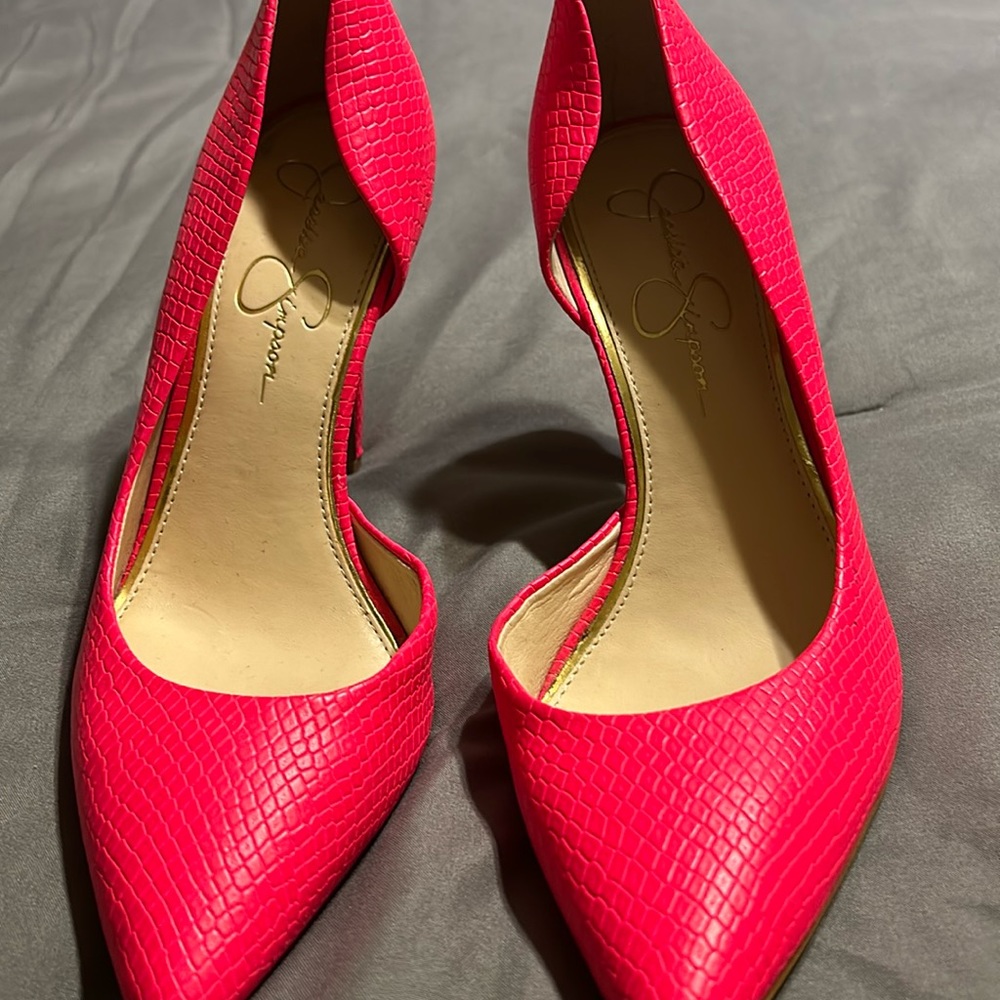 Pink Jessica Simpson Heels Size 9
